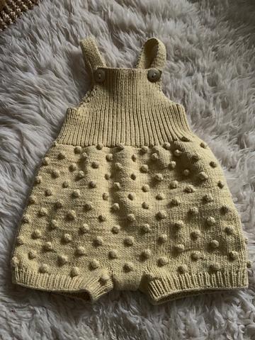 Knit Cotton Romper