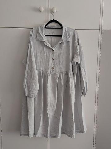 Linen Dress - Babydoll Style