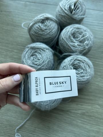 Blue Sky Fibers Baby Alpaca