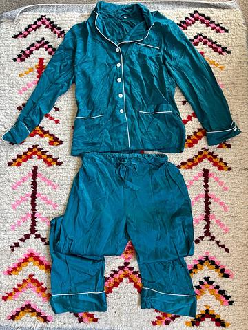 Silk pajama set