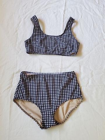 Gingham Cottsloe bikini