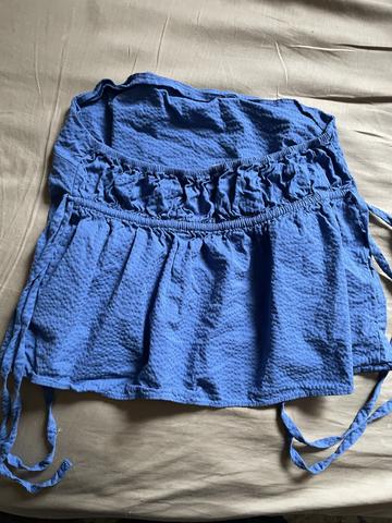 seersucker tube top