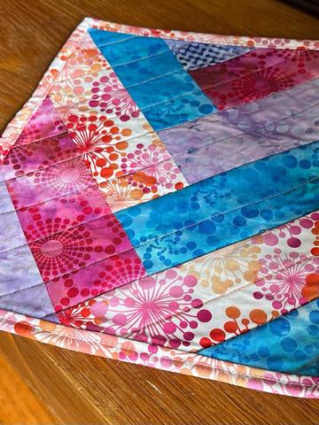 Mini art quilt