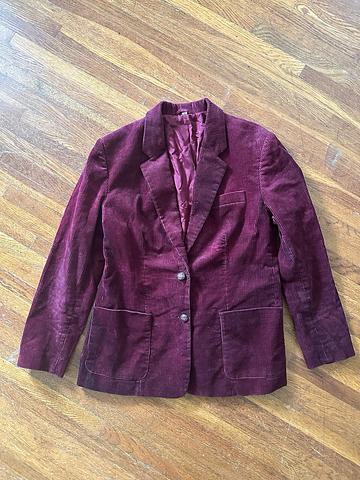 Corduroy Blazer