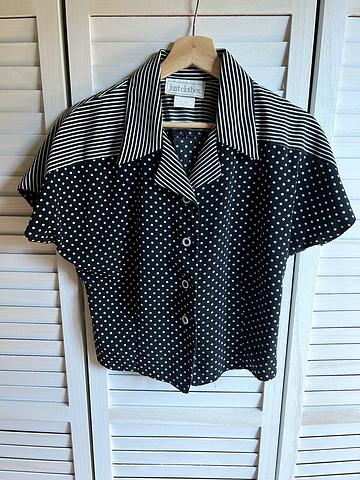 Just Clothes button down top