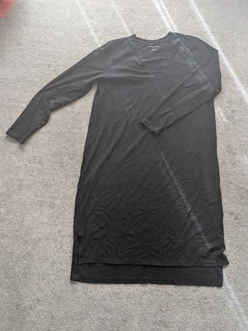 Long Sleeve Tesino Washed Jersey Dress