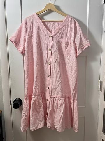 Light pink Cotton Dress