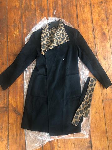 Reversible Leopard Print coat
