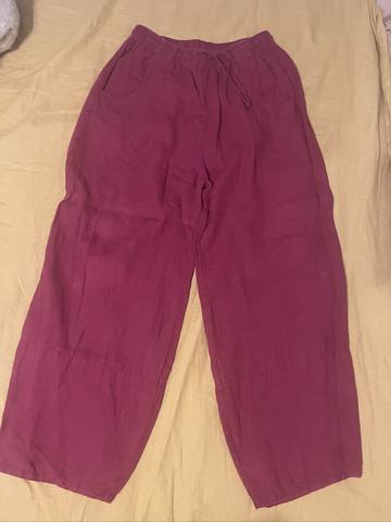 Zoya linen trouser