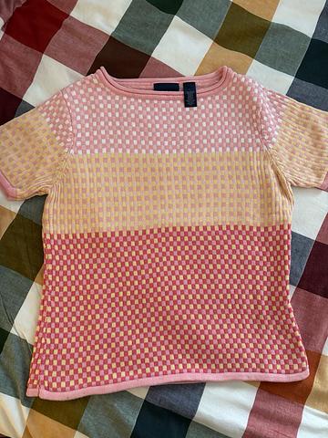 Pastel Checkered Sweater