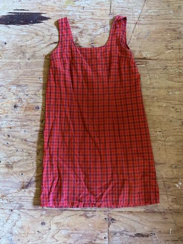 Plaid Cotton Dress
