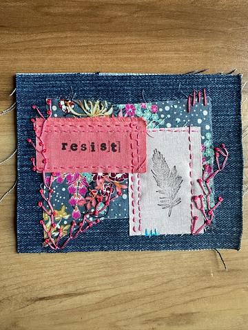 Embroidered patch