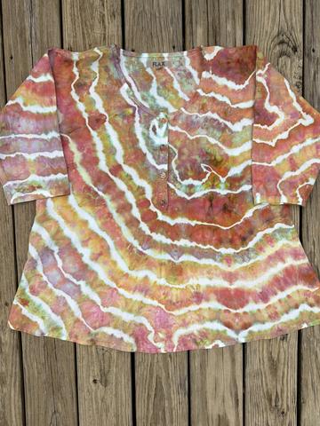 Linen Ice Dyed Top