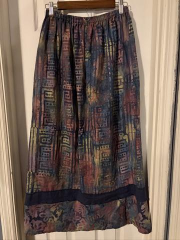 Winter sun skirt