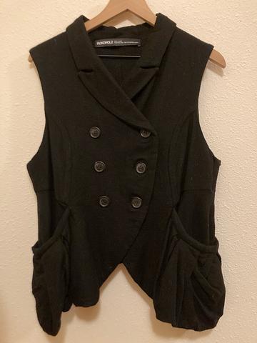 Wool blend vest