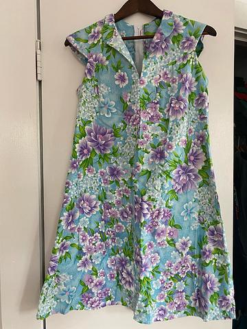 Hawaiian cotton dress