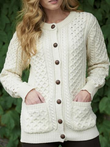 Wool Lumber cardigan
