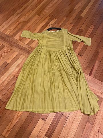 Green dress