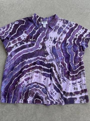 100% Cotton Ice Dyed Top