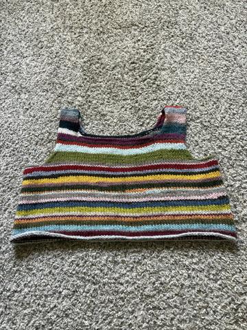 Stripey tank top