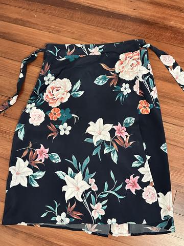 Amour vert silk skirt