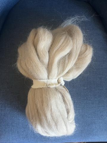 4oz 100% camel hair for spinning