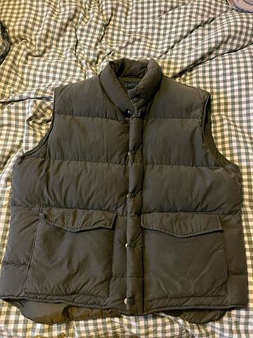 Down puffer vest