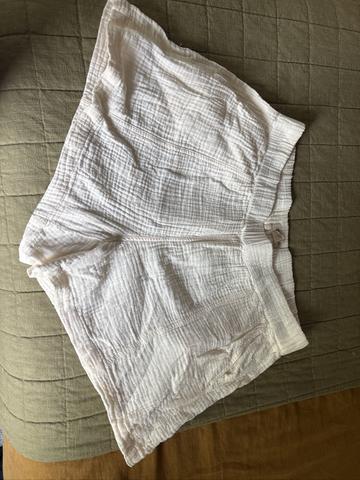 Cotton gauze shorts