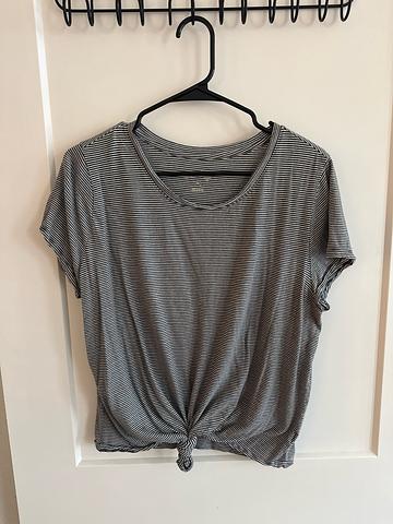 striped top