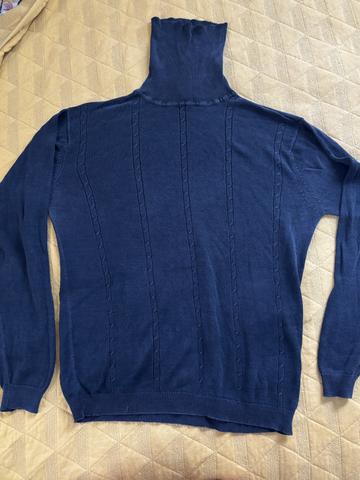 Harve benard 100% silk turtleneck