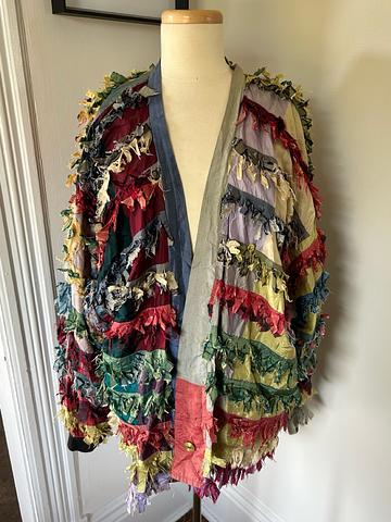 Muslin Mink Cardigan Coat