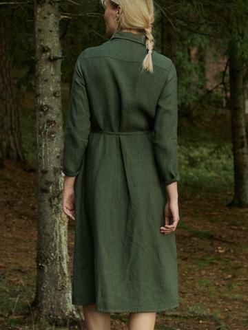 Astrid Wool and Linen Dress