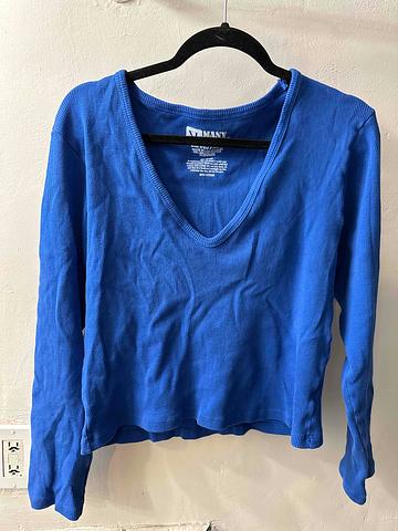 Long Sleeve V-Neck Tee