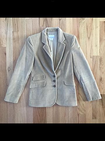 Vintage 80s Corduroy Blazer w/ Elbow patches