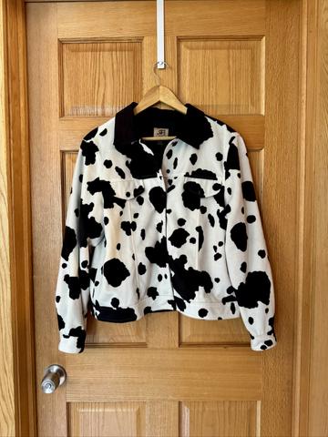 Cow Print Jacket