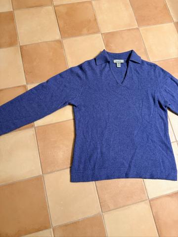 Preppy cashmere pull over