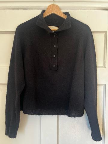 Baby Alpaca Polo Sweater