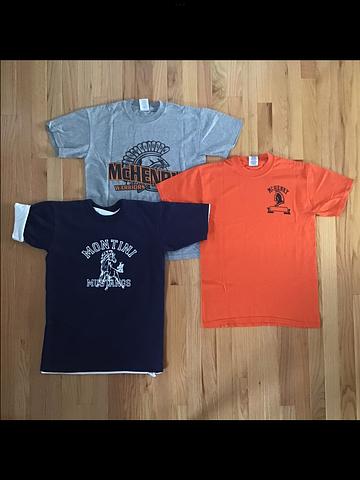3 Vintage 90s PE/School Tshirts