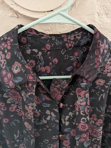 Dark Floral Dress