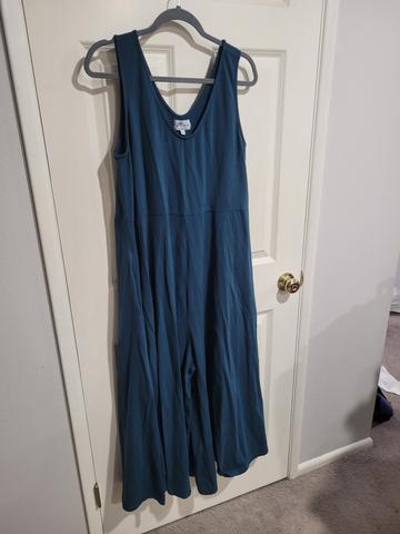 Mien jumpsuit peacock teal 1x xl