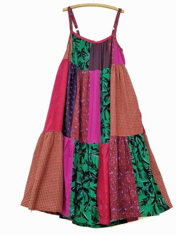 Dahlia Patchwork Dress M/L/tall