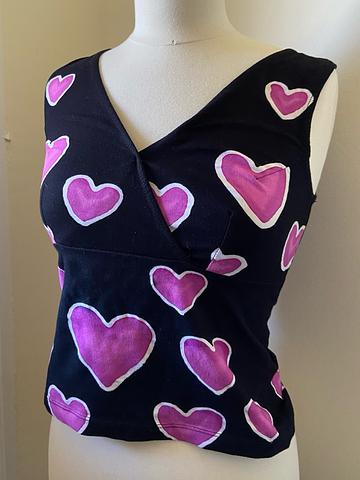 Pink Heart Cami