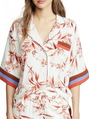 Bayley boxy floral top