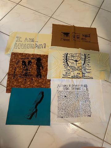 Silkscreened patches