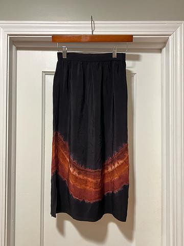 Silk skirt