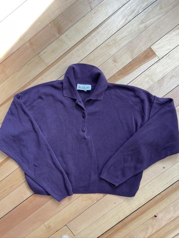 Knit polo