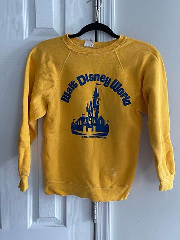 50s Disney world sweatshirt