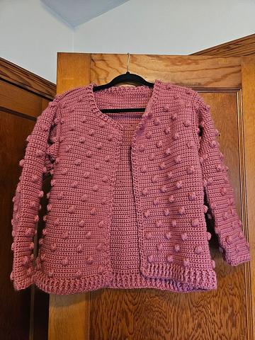 bobble cardigan