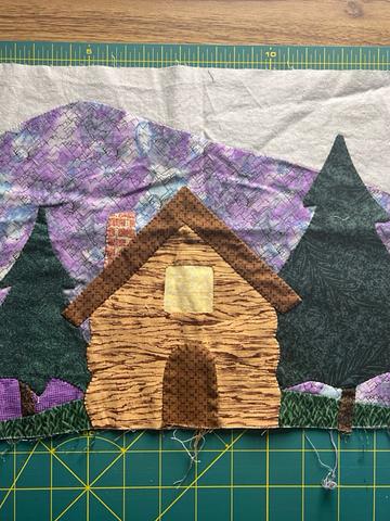 Set of 4 vintage quilt blocks