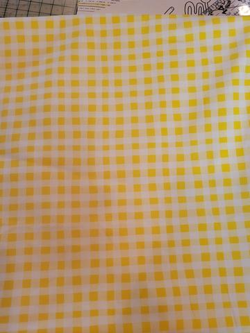 Italian Citrus Gingham Quilting Cotton 1.25 yard